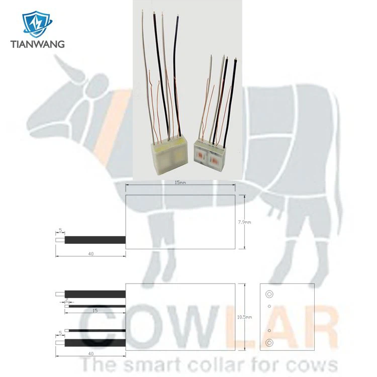 miniature transformer for solar-powered smart Cows collars